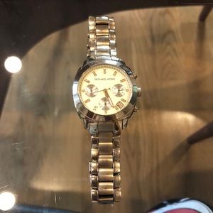 Michael Kors Gold Large Face Watch